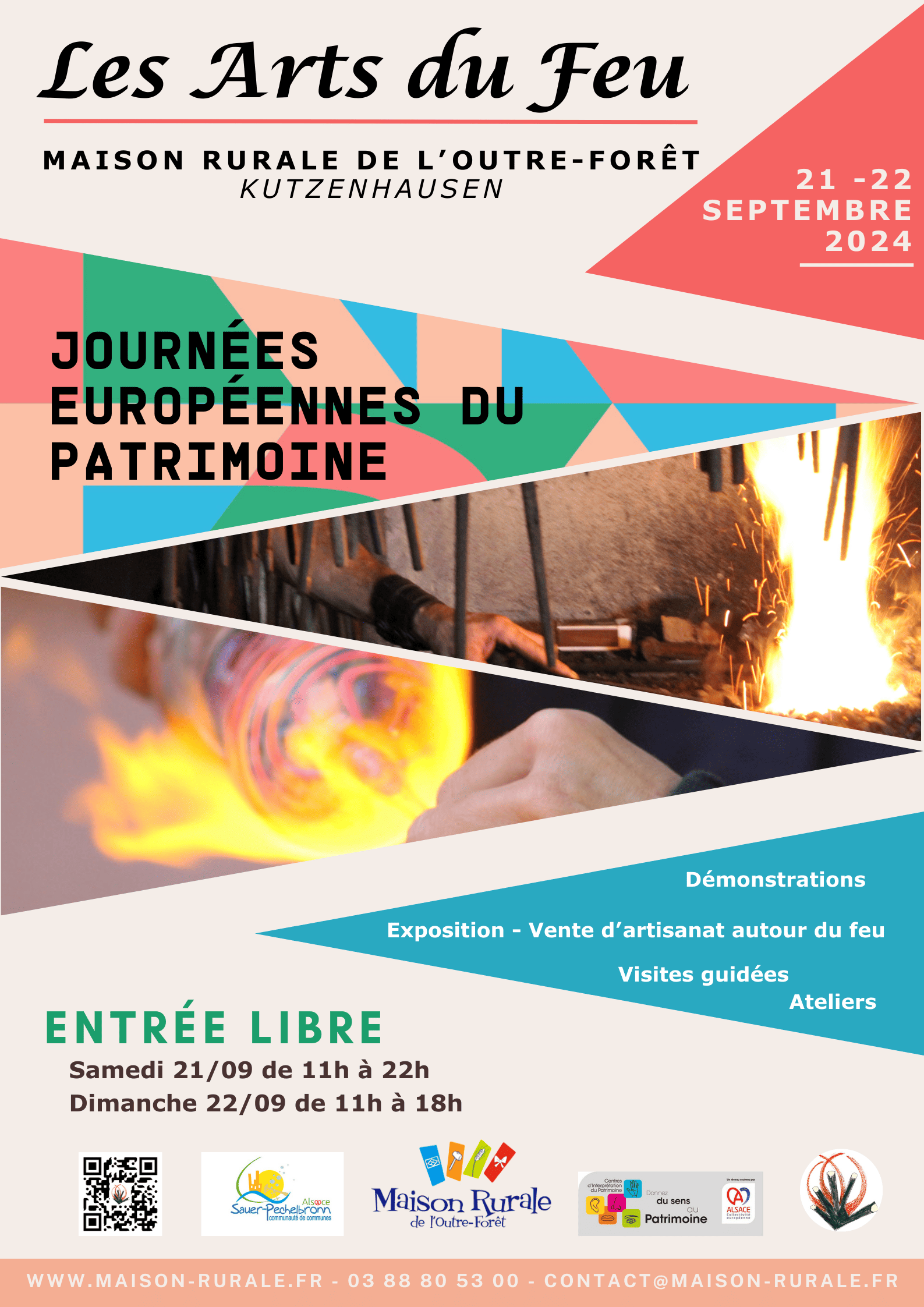 Journées européennes du Patrimoine : les arts du feu