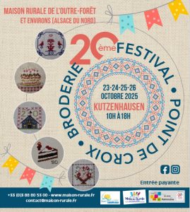 Festival Point de Croix et Broderie 2025