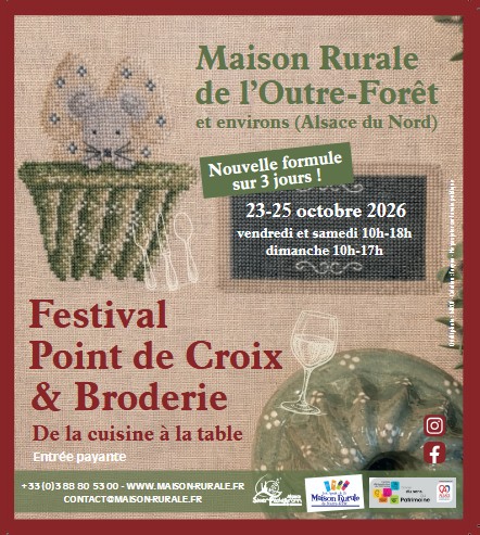 Festival Point de croix et Broderie 2026