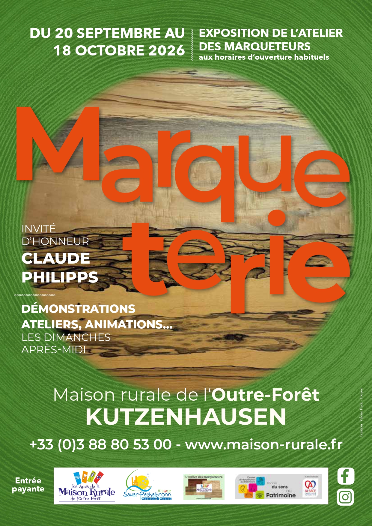 Exposition du club de marqueterie